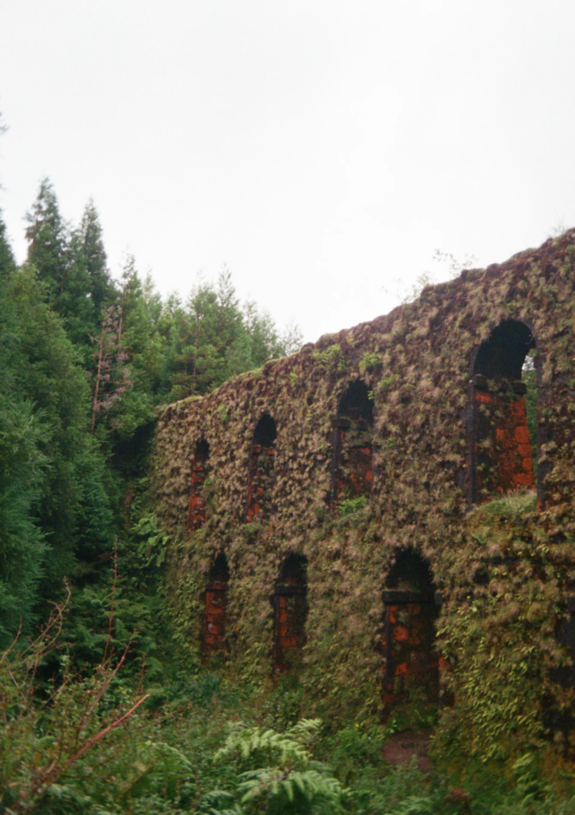 aqueduct along the pico da cruz hike